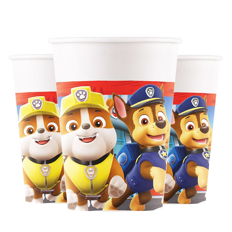 Paw Patrol Rescue Heroes - Pappbecher 8er-Pack