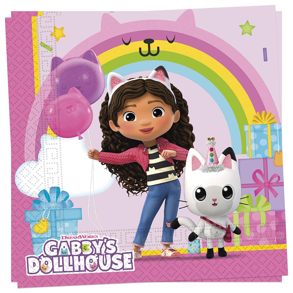Gabby's Dollhouse - Servietten 20er Pack
