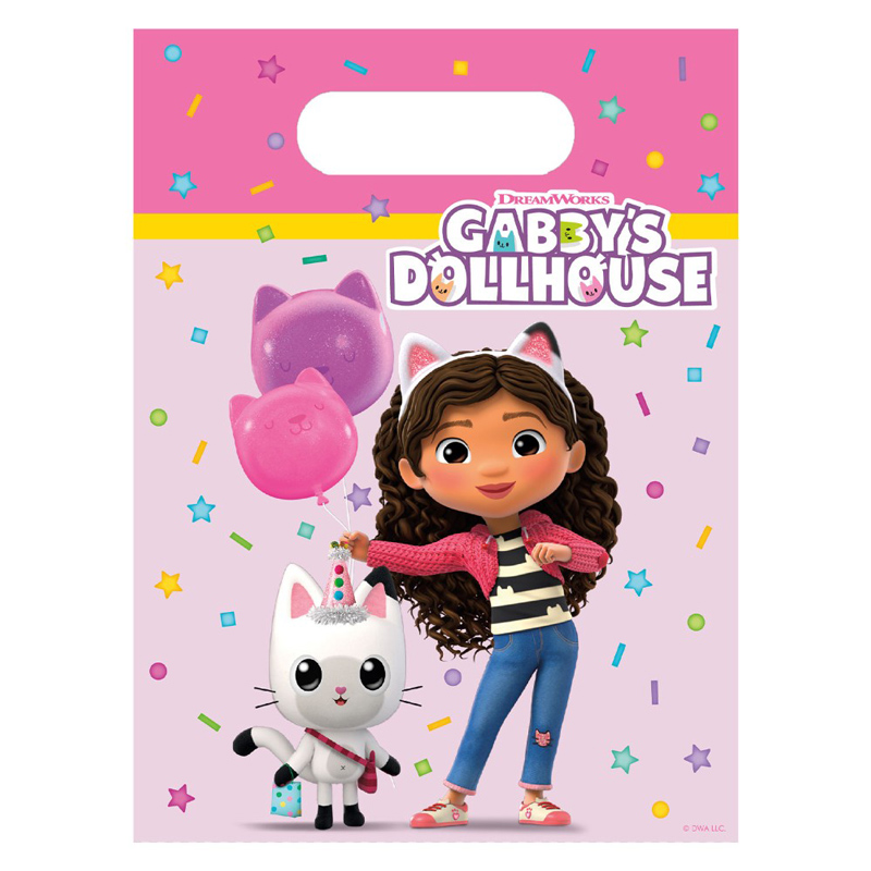 Gabby's Dollhouse - Geschenktüten 6er-Pack