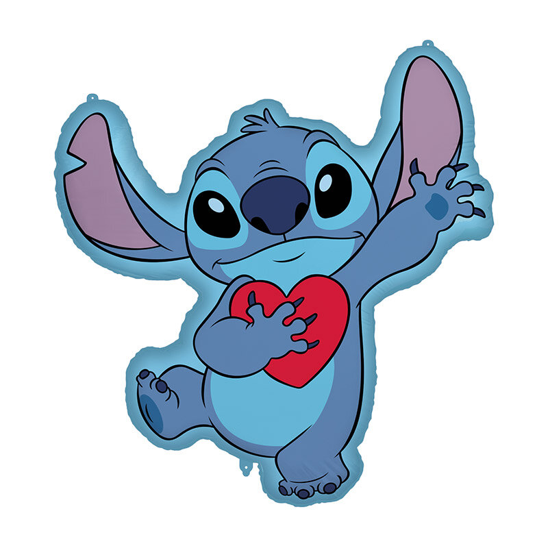 Stitch 3D-Folienballon 86 cm