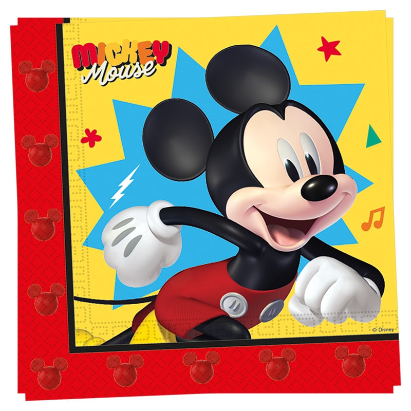Mickey Maus - Servietten 20er-Pack