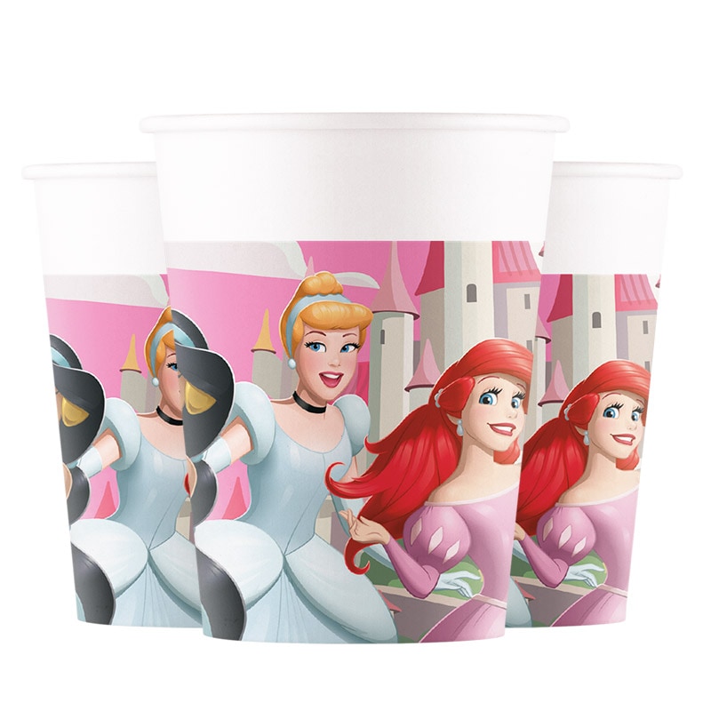Disney Prinzessinnen - Pappbecher 8er-Pack