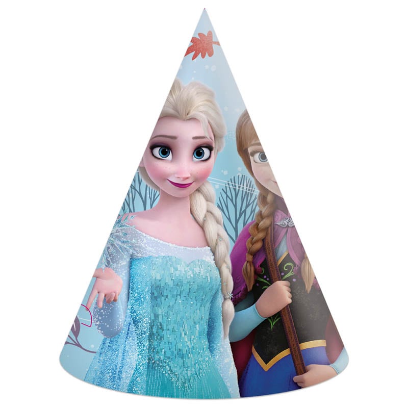 Disney Frozen - Partyhüte 6er-Pack