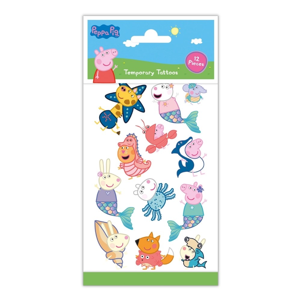 Tattoos - Peppa Wutz 12-er-Pack