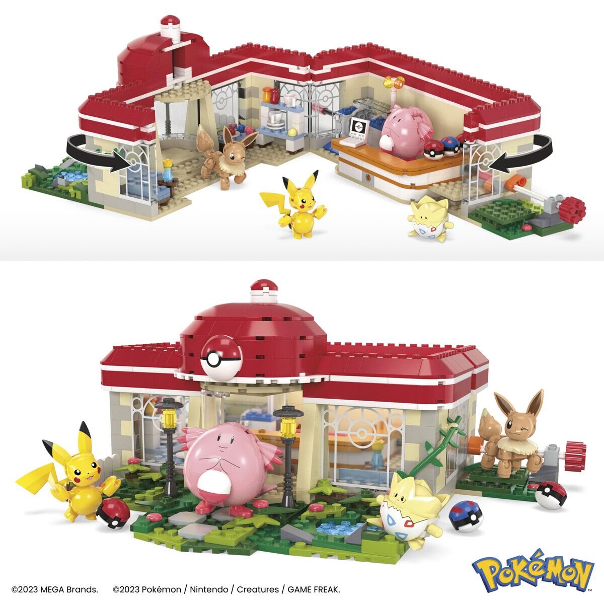 Pokémon - Mega-Bausatz Pokémon-Center