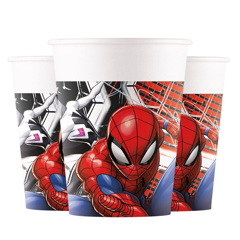 Spider-Man Pappbecher 8er-Pack