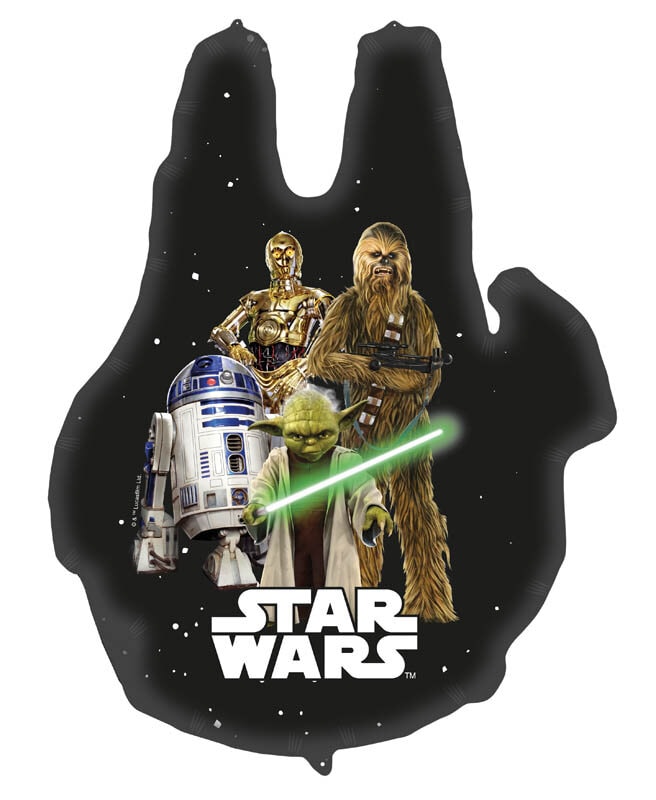 Star Wars 3D Folienballon 86 cm