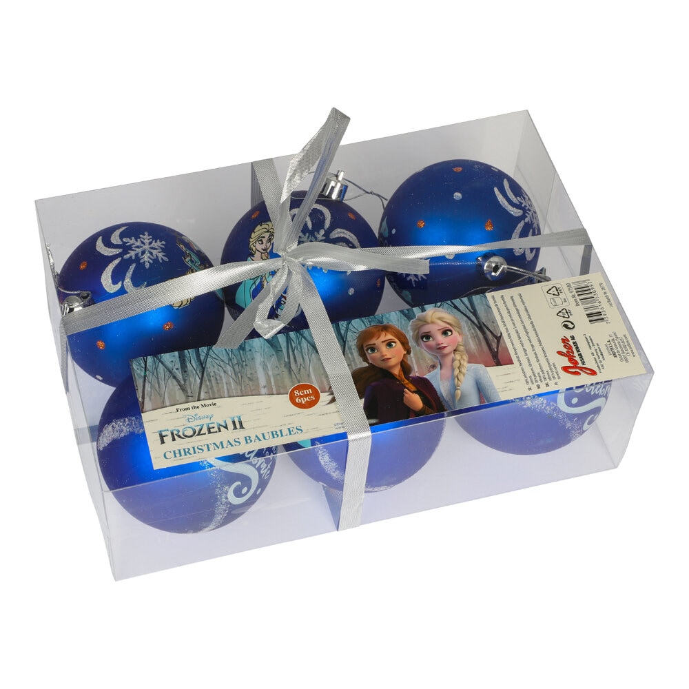 Weihnachtskugeln Die Eiskönigin 6er-Pack