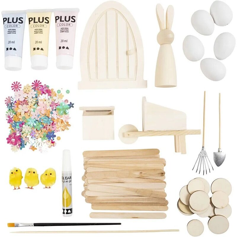 DIY-Bastelset – Die magische Tür des Osterhasen