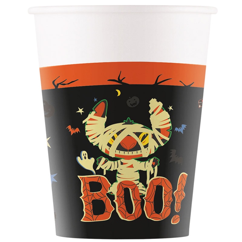 Lilo & Stitch Halloween - Pappbecher 8er-Pack