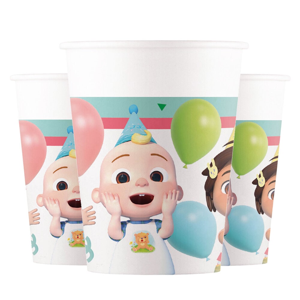 Cocomelon - Pappbecher 8er Pack