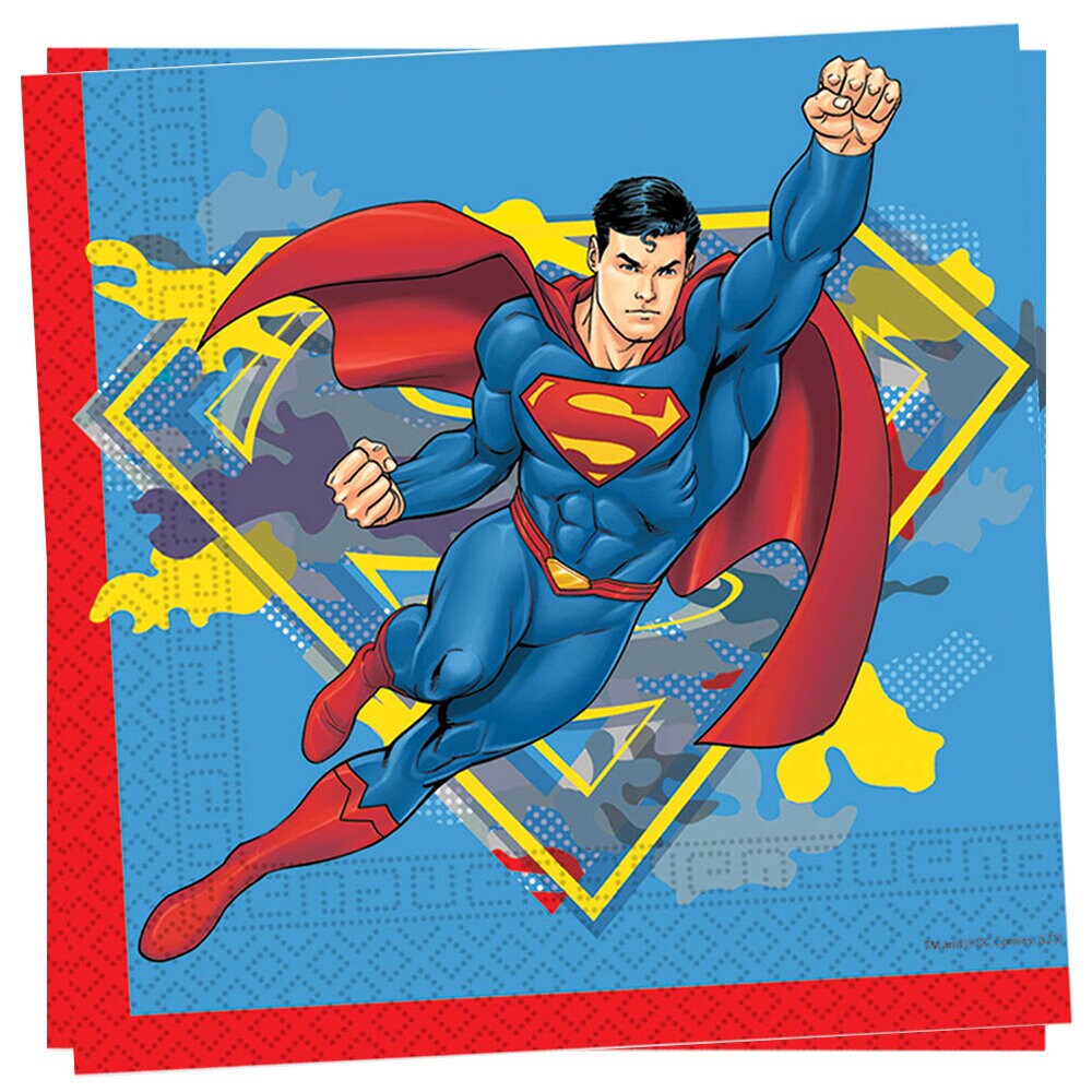 Superman - Servietten 20er Pack