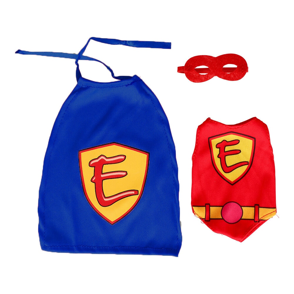 Superheldenkostüm für Wichtelpuppe 30 cm