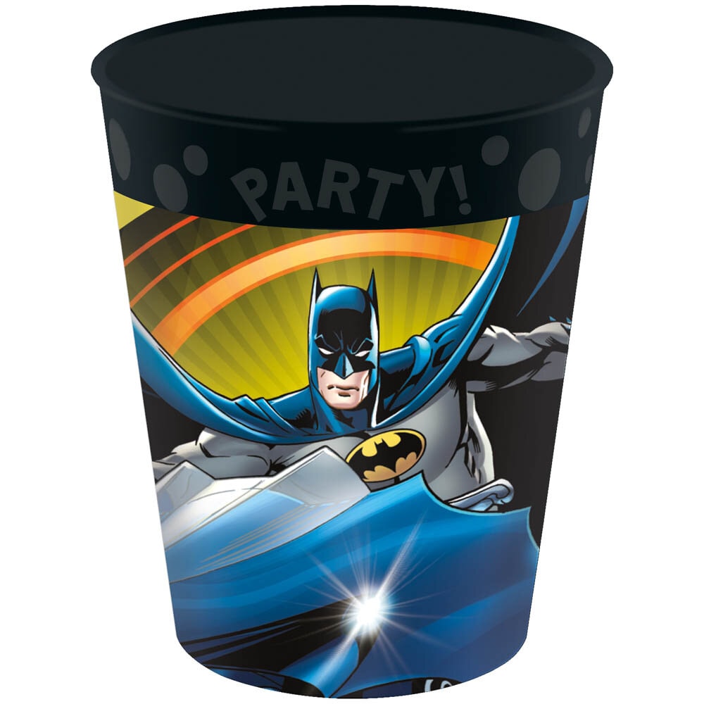 Batman - Plastikbecher 250 ml, 4er-Pack