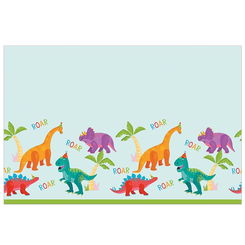 Dino Party Tischdecke 120 x 180 cm