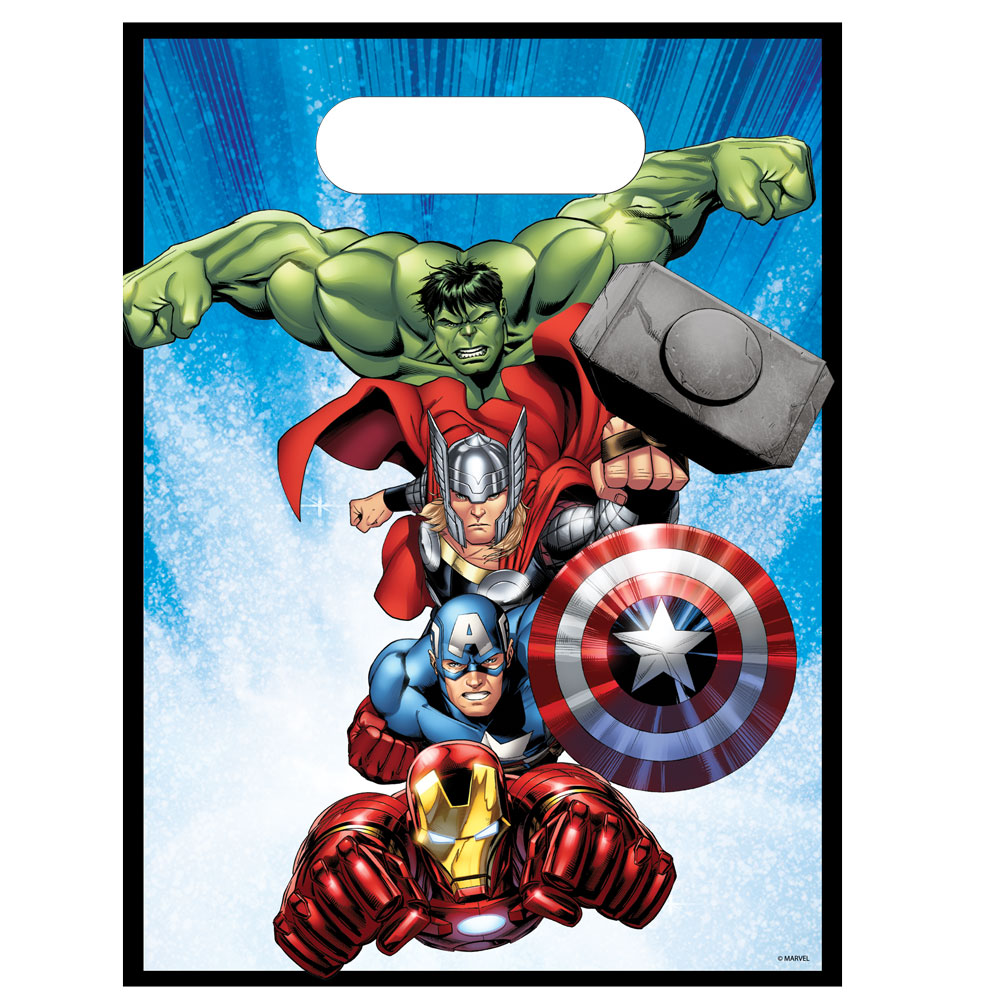 Avengers Mitgebsel-Tüten 6er-Pack