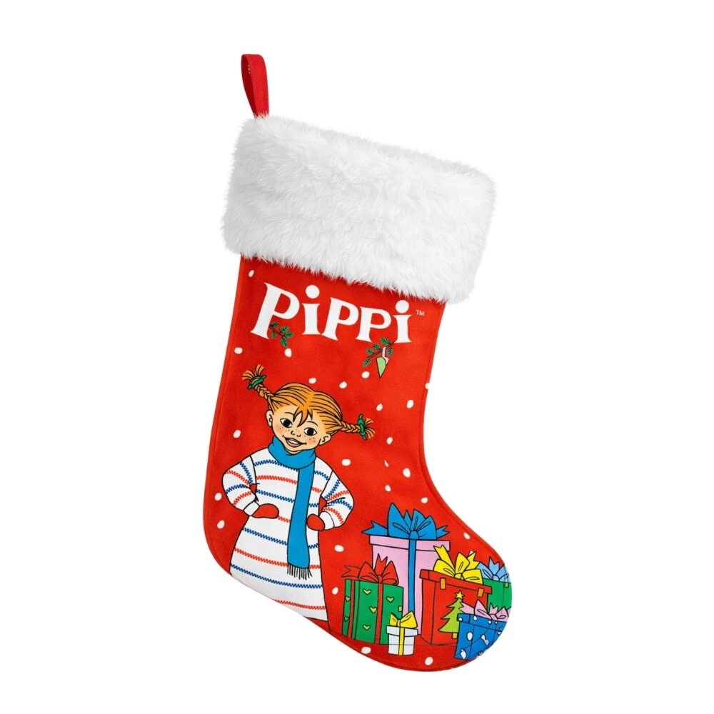Weihnachtsstrumpf Pippi Langstrumpf