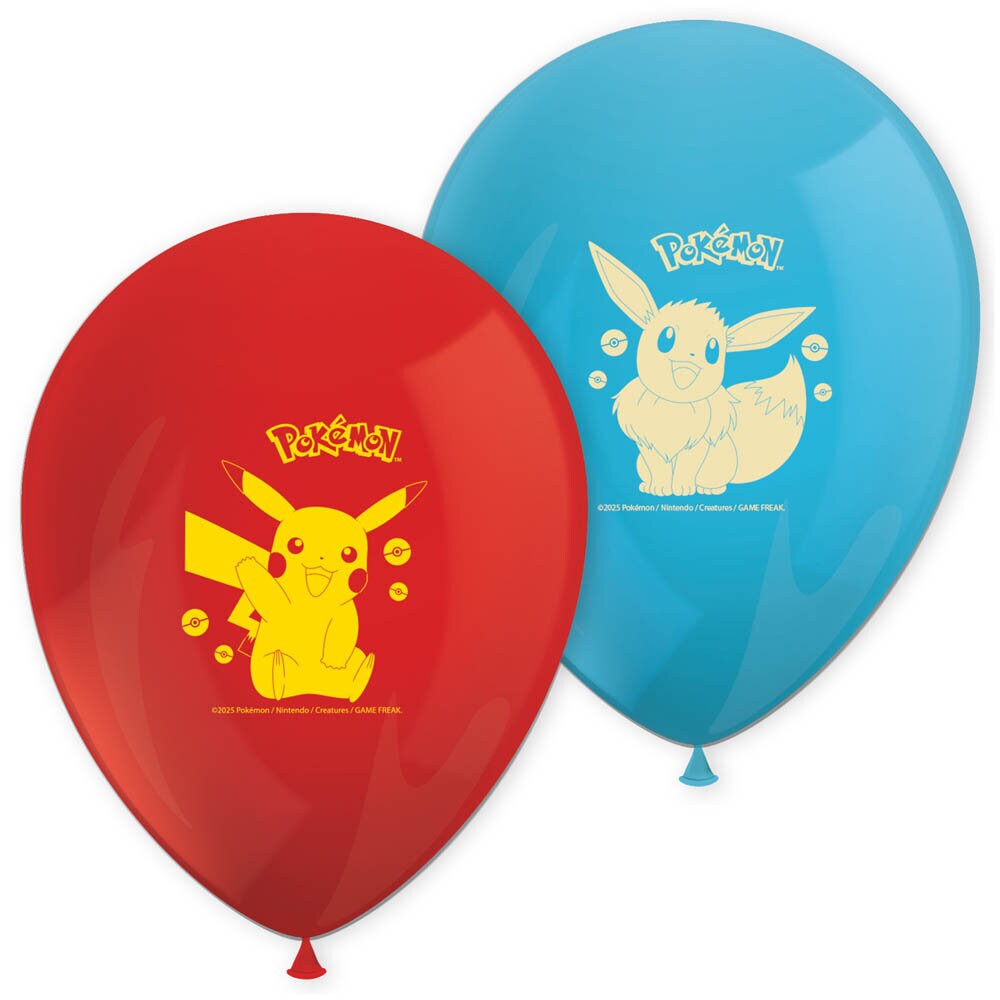 Pokémon - Luftballons 8er Pack