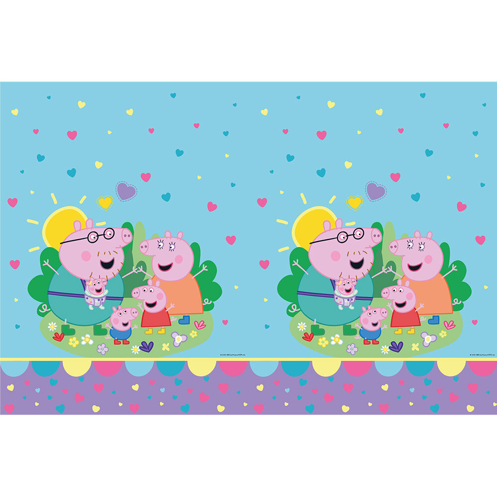Peppa Wutz Tischdecke 120 x 180 cm