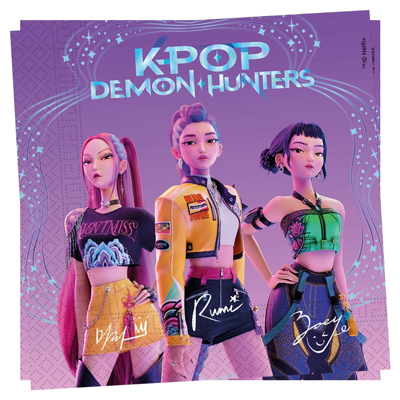 K-Pop Demon Hunters Servietten 20er-Pack