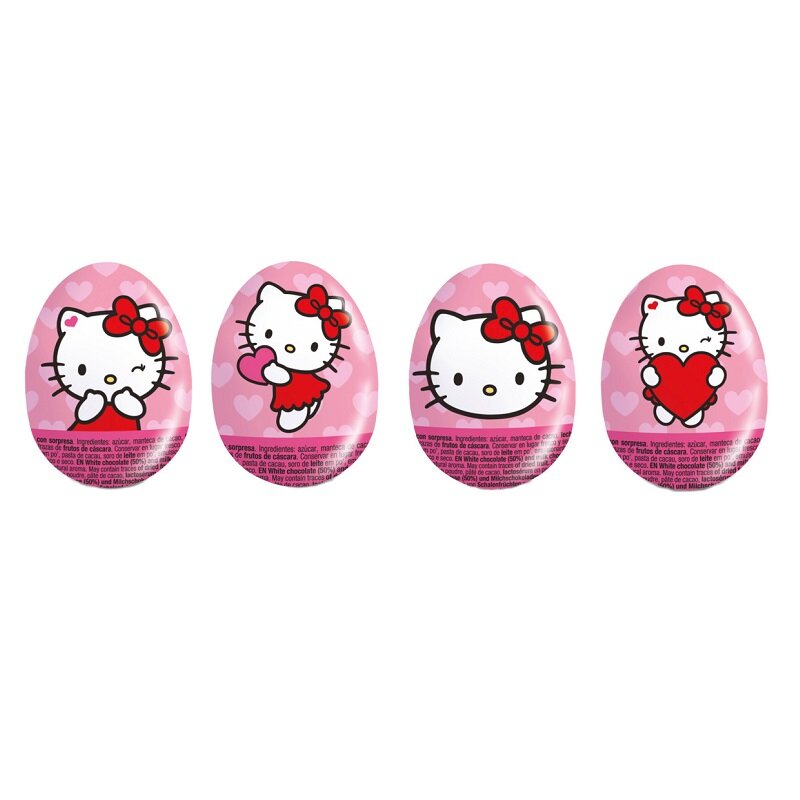Hello Kitty - Schokoladeneier mit Überraschung