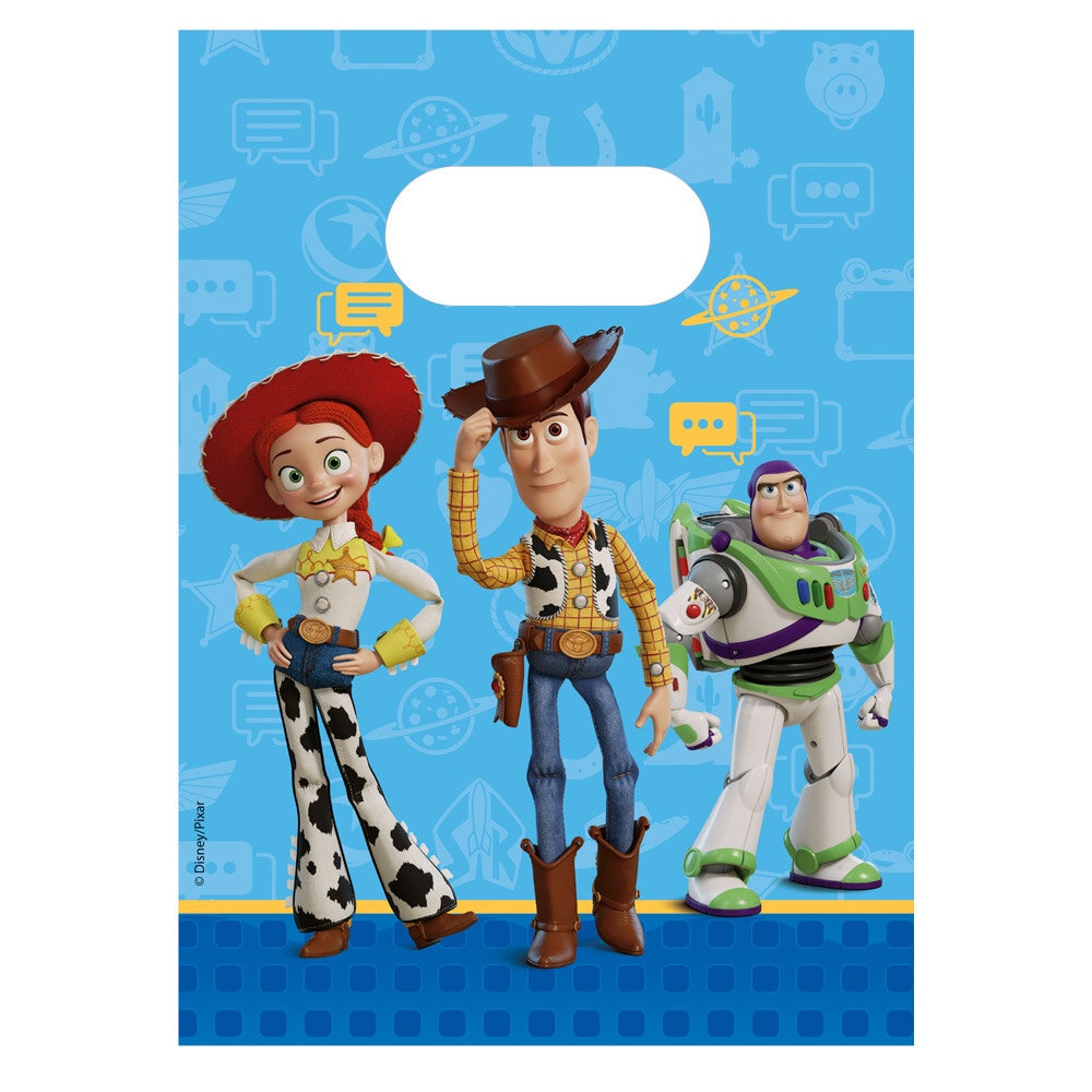 Toy Story 5 Mitgebsel-Tüten aus Papier 4er-Pack