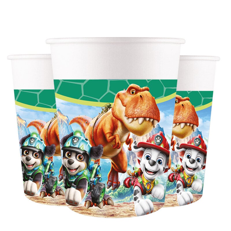 Paw Patrol Dino Movie Pappbecher 8er-Pack