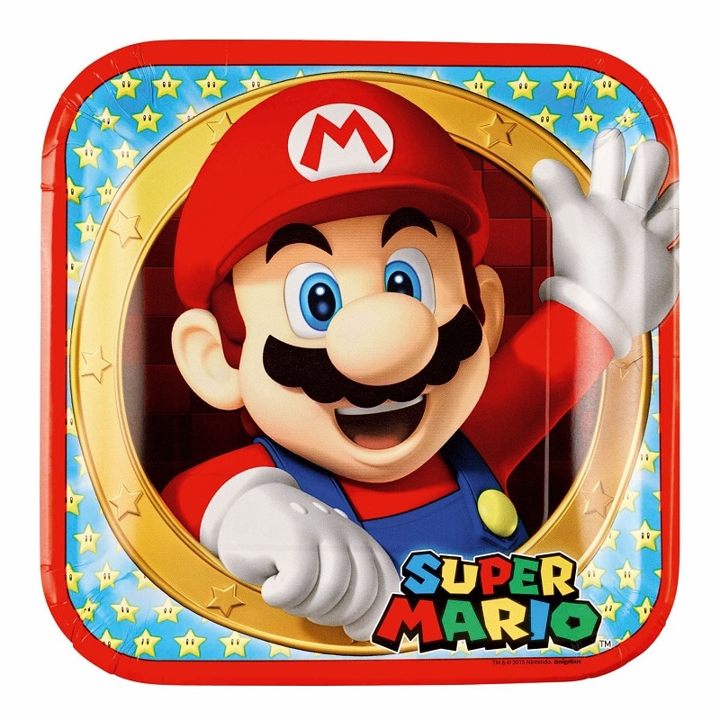 Super Mario Bros - Teller 8er-Pack