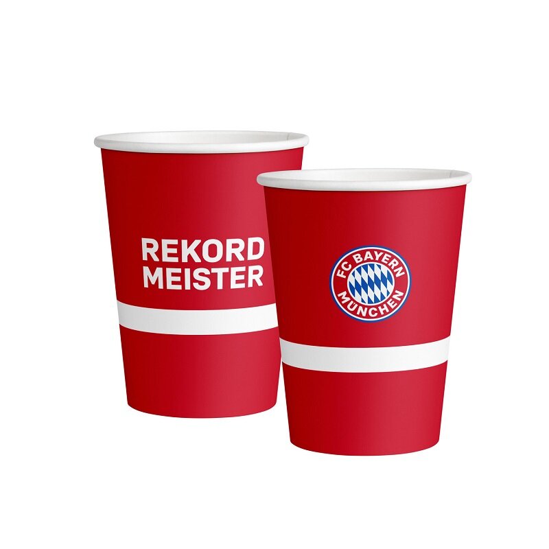 FC Bayern München - Pappbecher 8er-Pack
