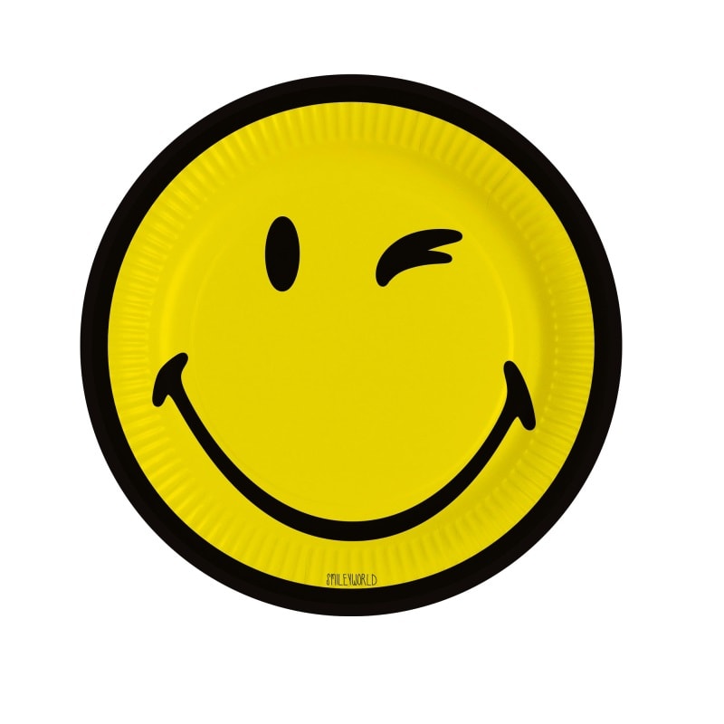 Smiley World - Teller 8er-Pack