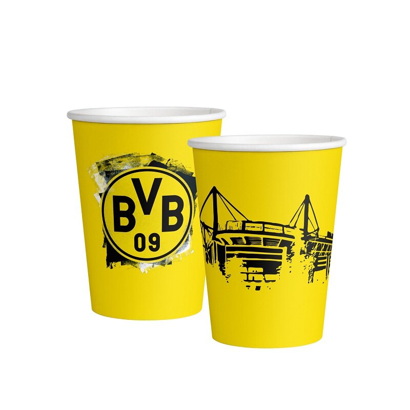 BVB Dortmund - Pappbecher 8er-Pack