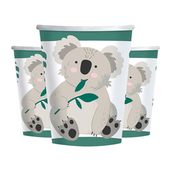 Koala - Pappbecher 8er Pack