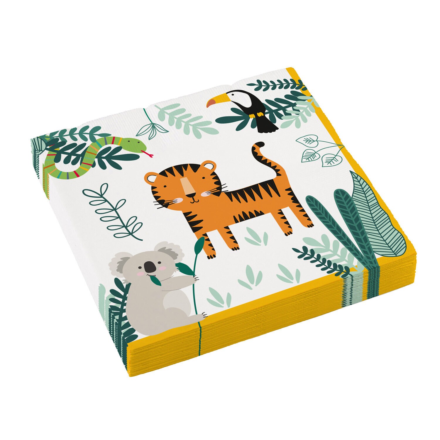 Safaritiere - Servietten 16er-Pack