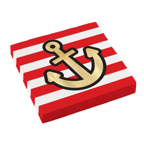 Pirates Map - Servietten 16er-Pack
