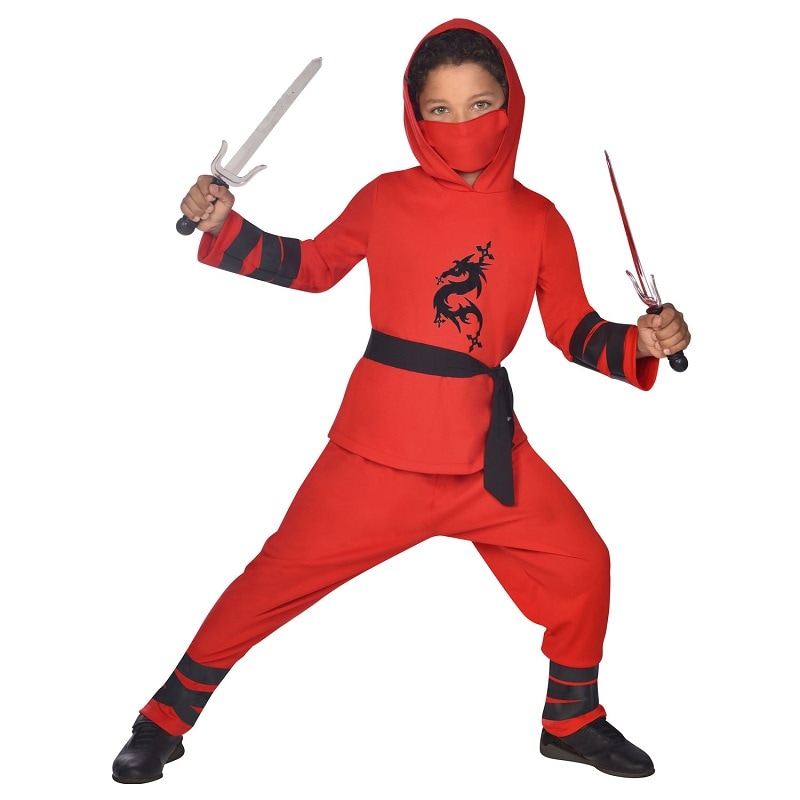 Ninja-Krieger Kinderkostüm 4-8 Jahre