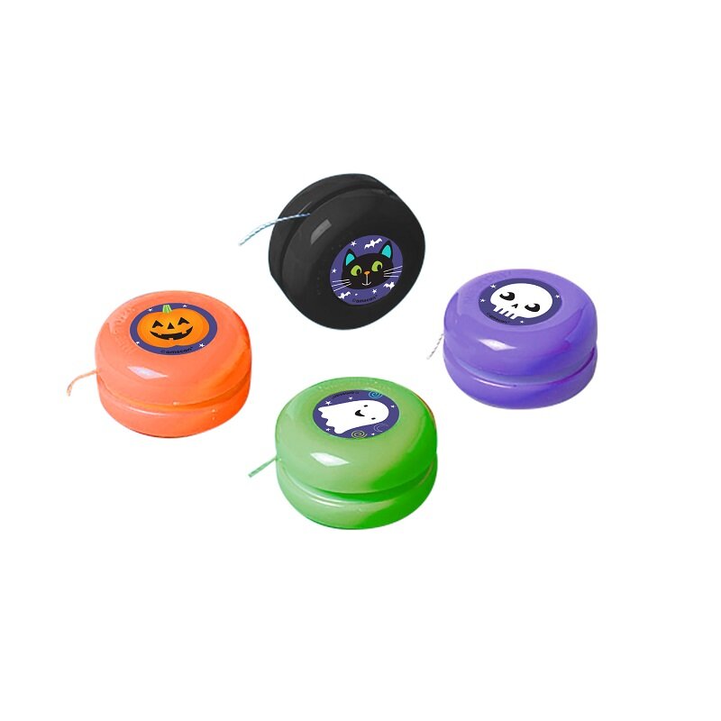 Kleine Spielzeuge Halloween Jojo 4er-Pack