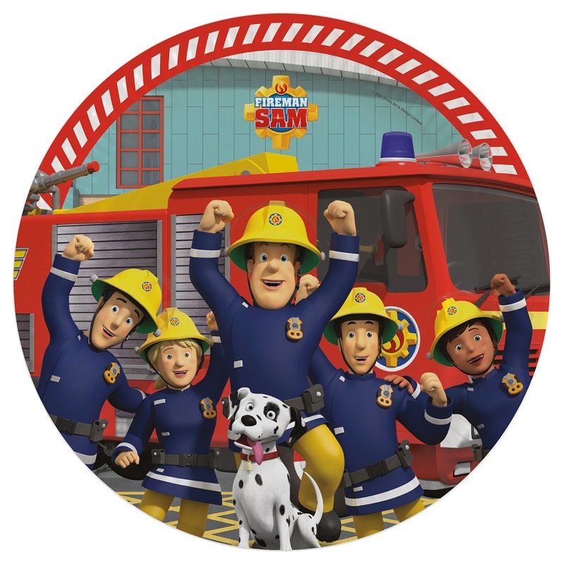 Feuerwehrmann Sam - Teller 8er-Pack