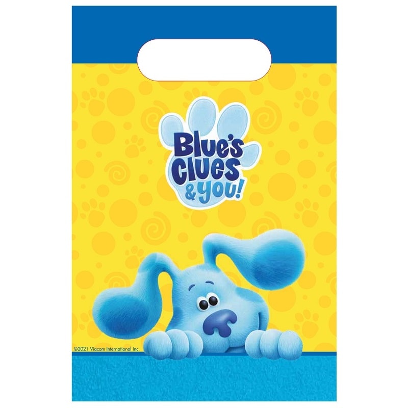 Blues Clues - Geschenktüten aus Papier 8er Pack