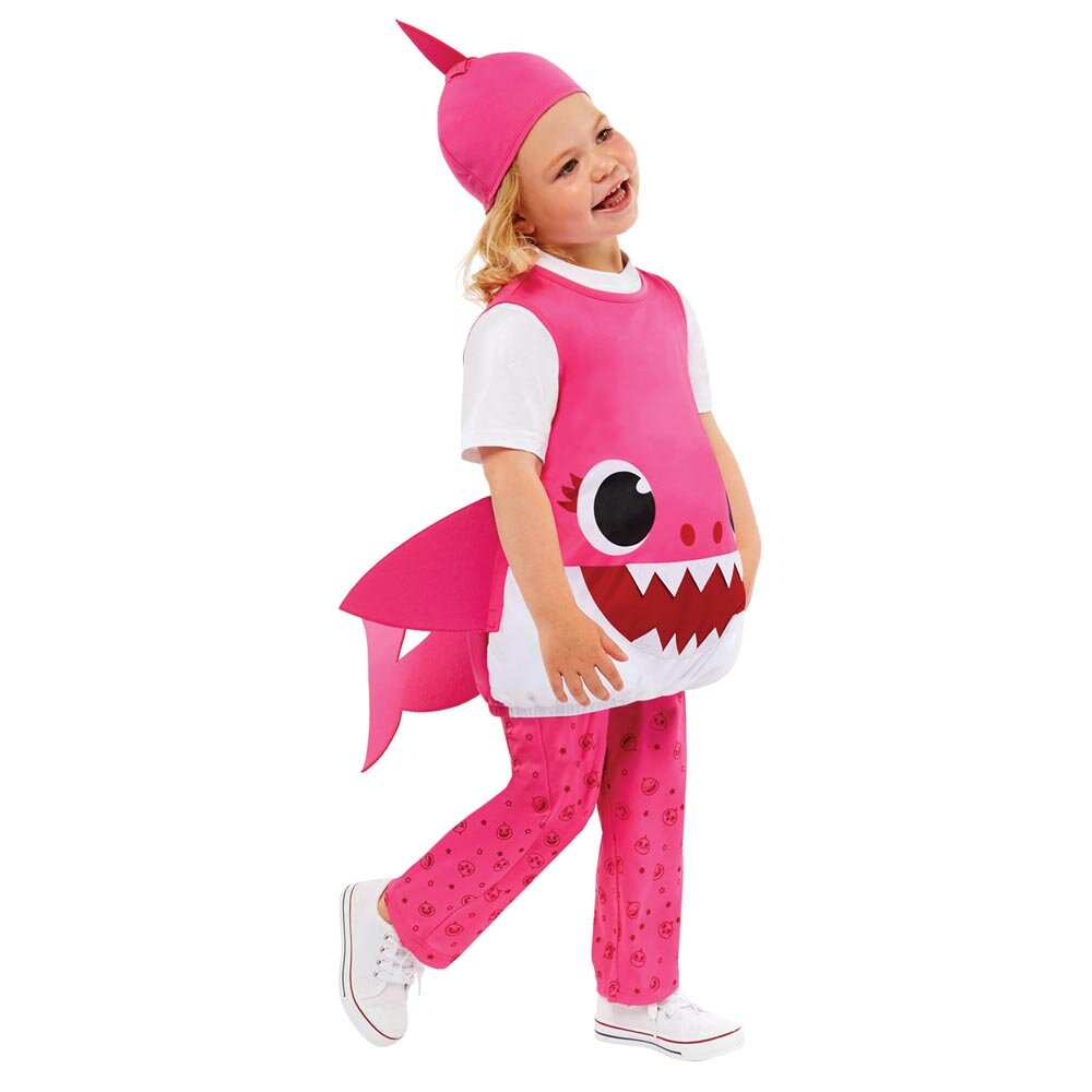 Baby Shark Rosa Kinderkostüm 3-4 Jahre