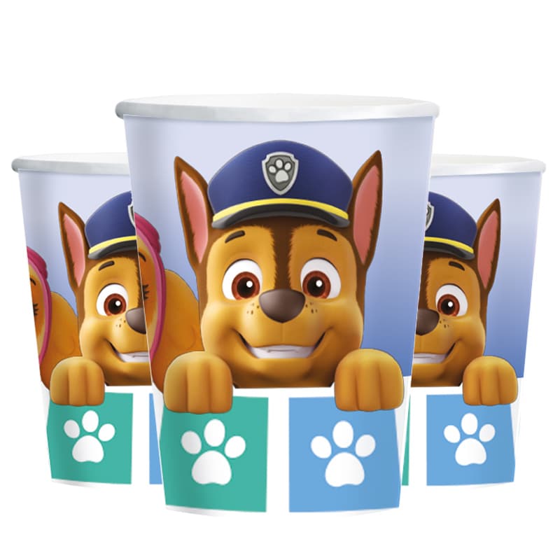 Paw Patrol Party - Pappbecher 8er-Pack