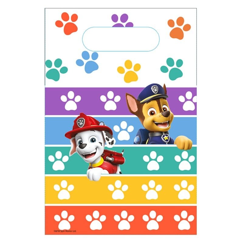 Paw Patrol Party - Geschenktüten aus Papier 8er-Pack