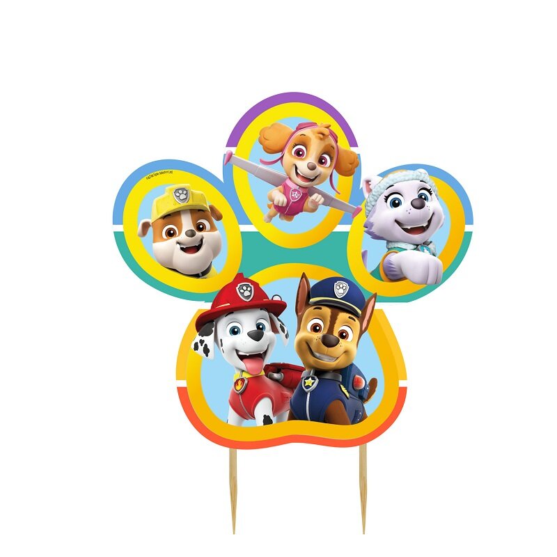 Paw Patrol Party - Kuchenkerze