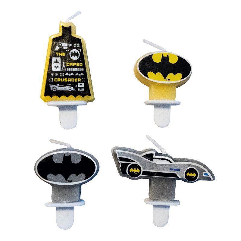 Batman Held - Kerzen 4er-Pack