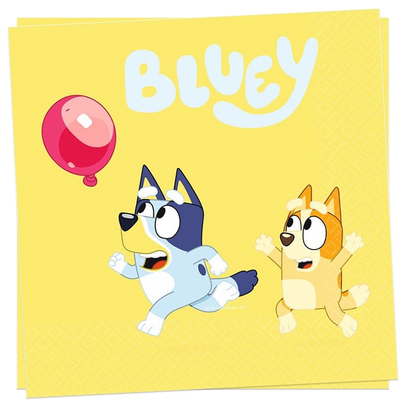 Bluey - Servietten 16er-Pack