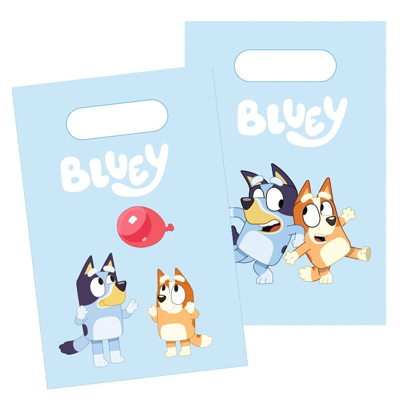 Bluey - Geschenktüten aus Papier 8er-Pack