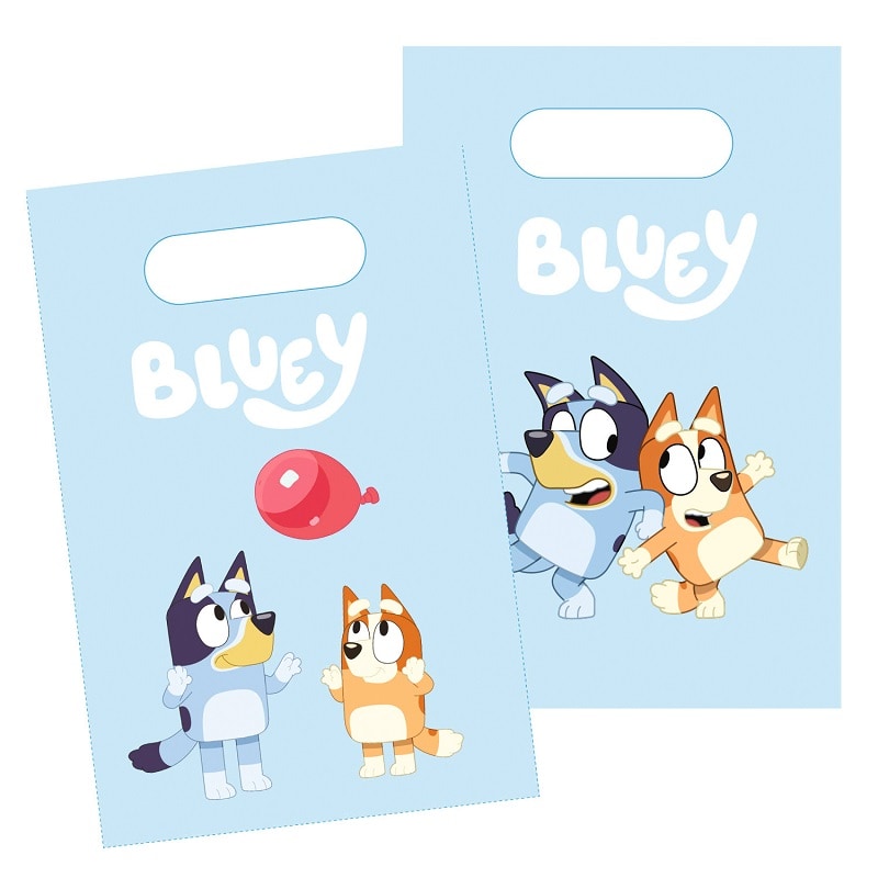 Bluey - Geschenktüten aus Papier 8er Pack