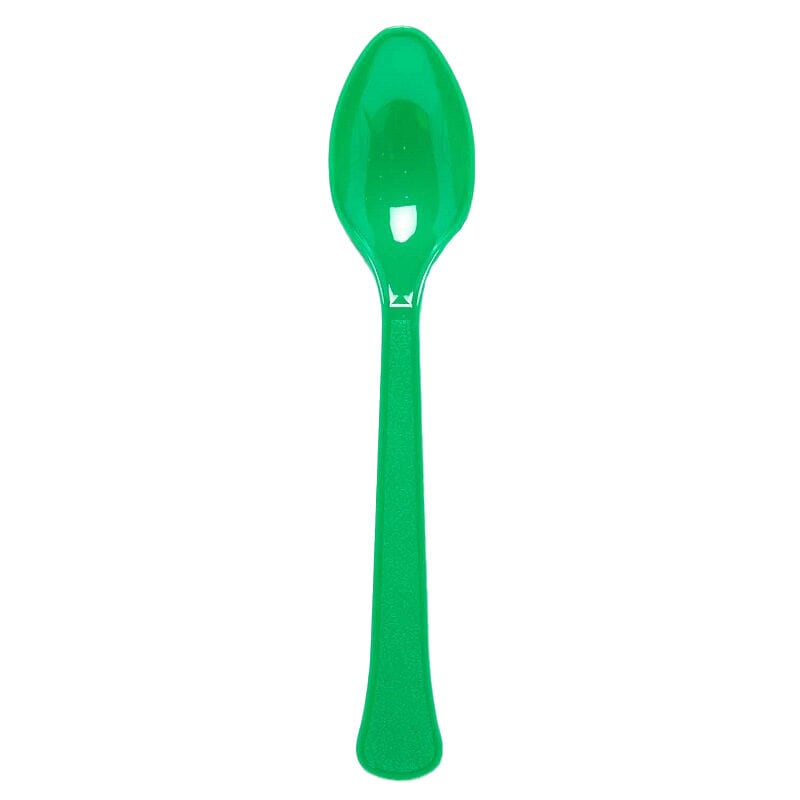 Plastiklöffel Grün 24er-Pack