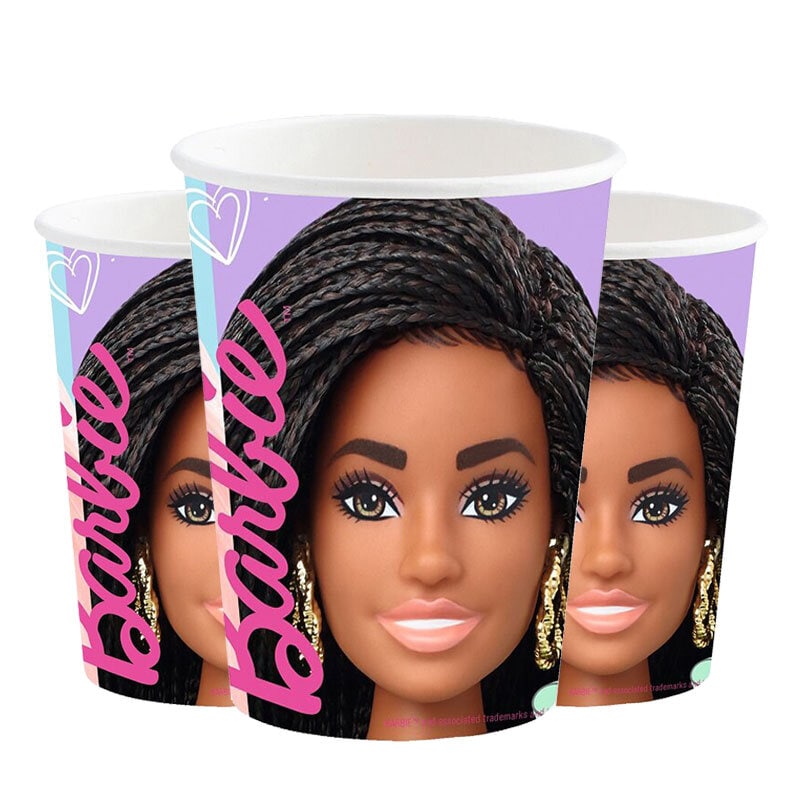 Barbie Sweet Life - Pappbecher 8er-Pack