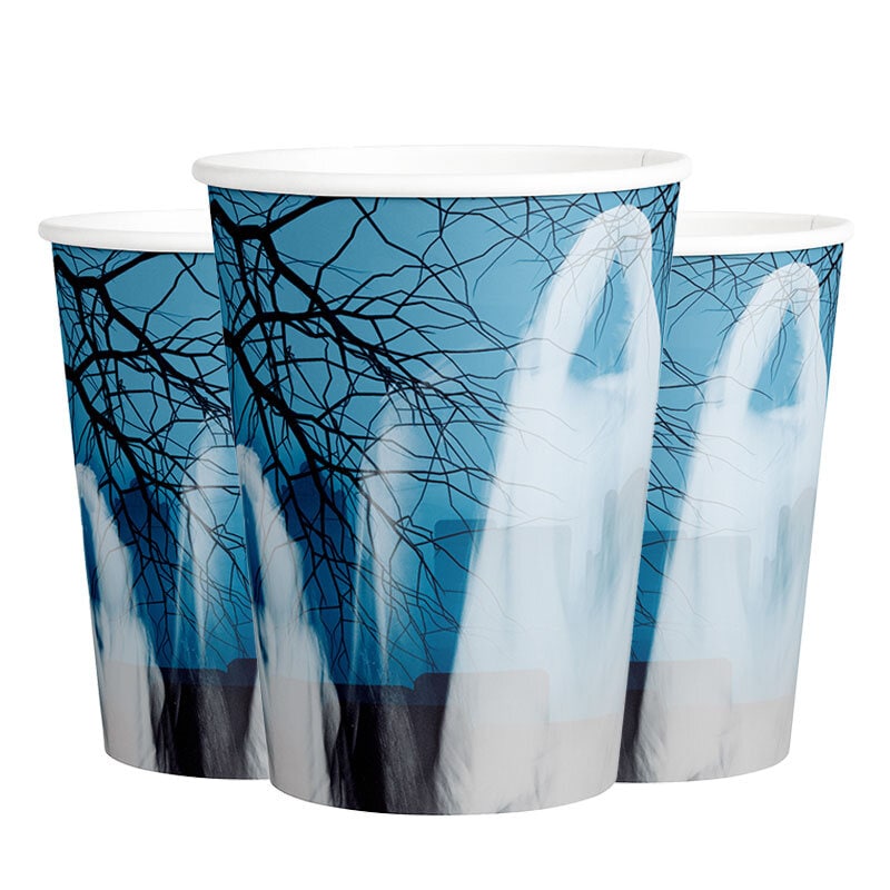 Haunted Forest - Pappbecher 8er-Pack