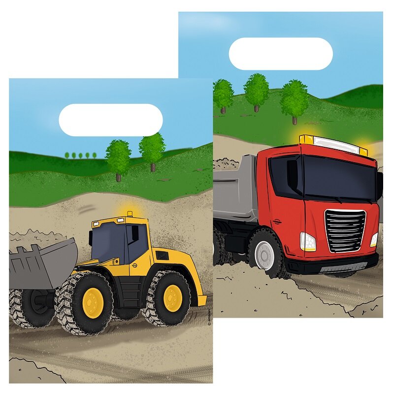 Construction - Geschenktüten 8er-Pack